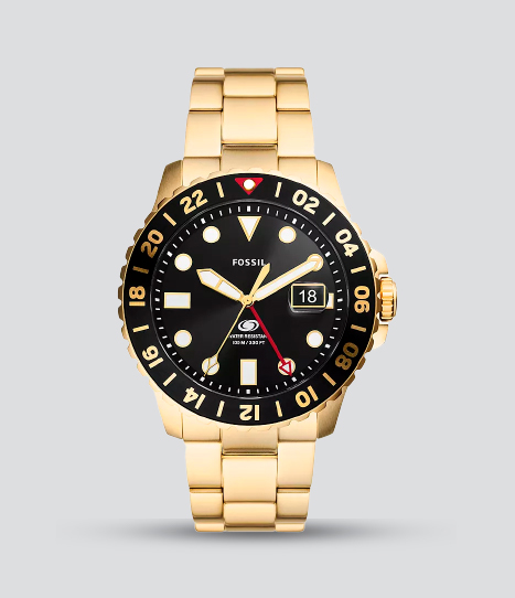 FOSSIL BLUE GMT
