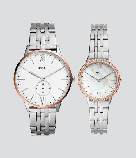 FS5562SET FOSSIL HIS AND HER SET