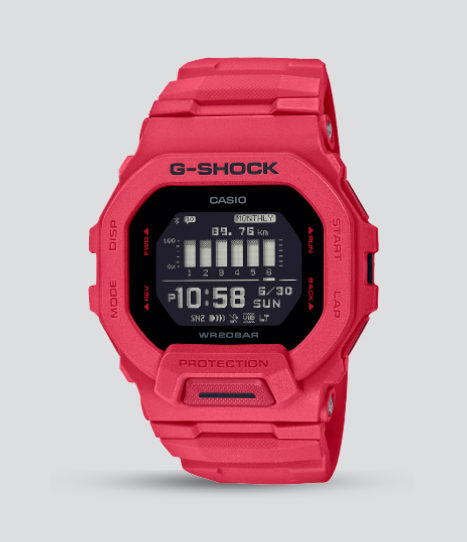 G-SHOCK EDICION DEPORTIVA RED OUT
