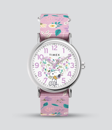 TIMEX PEANUTS X TIMEX WEEKENDER IN BLOOM