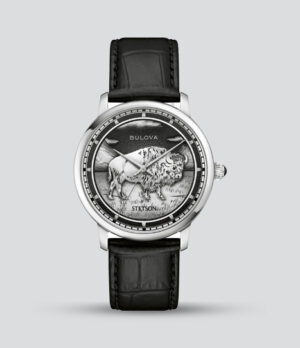 96A333 BULOVA X STETSON BISON