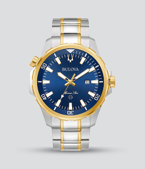 98B384 BULOVA MARINE STAR