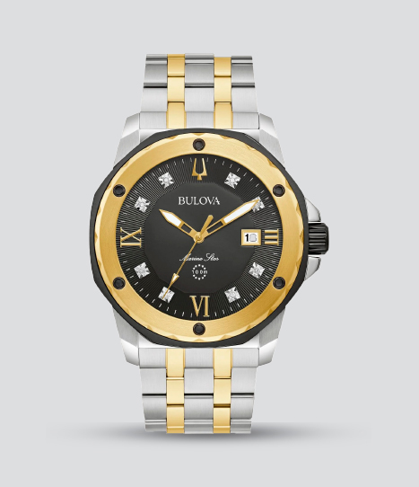 98D175 BULOVA MARINE STAR