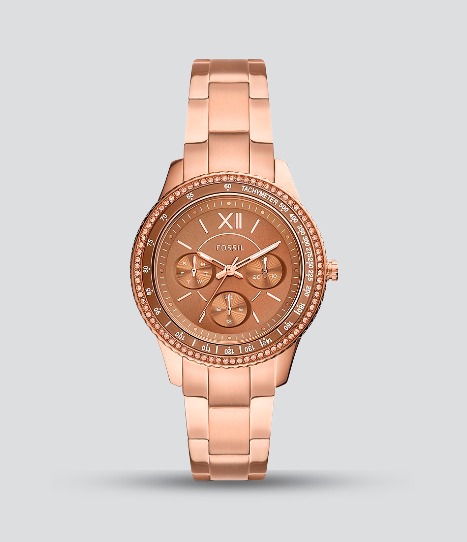 ES5109 FOSSIL STELLA SPORT MULTIFUNCTION ROSE GOLD TONE
