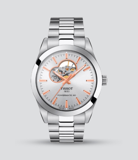 T1274071103101 TISSOT GENTLEMAN POWERMATIC 80 OPEN HEART