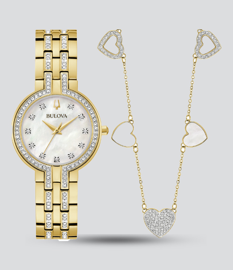 98X138 BULOVA CRYSTAL BOX SET